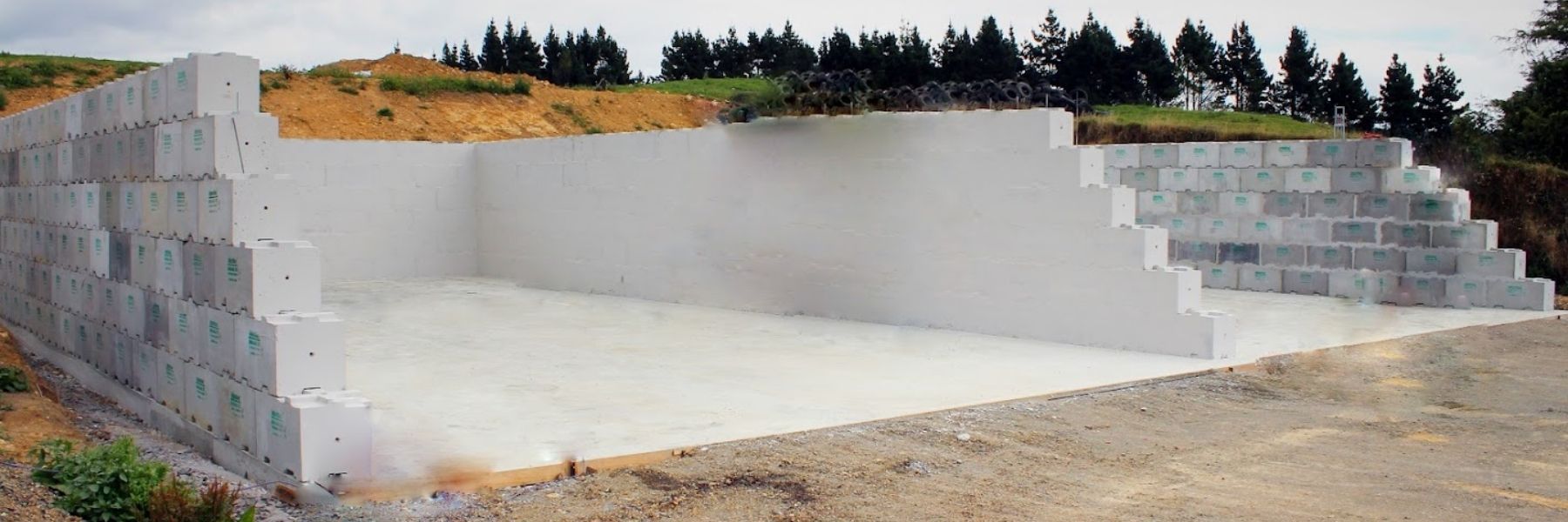 Interbloc Silage Bunker with 2 Bays