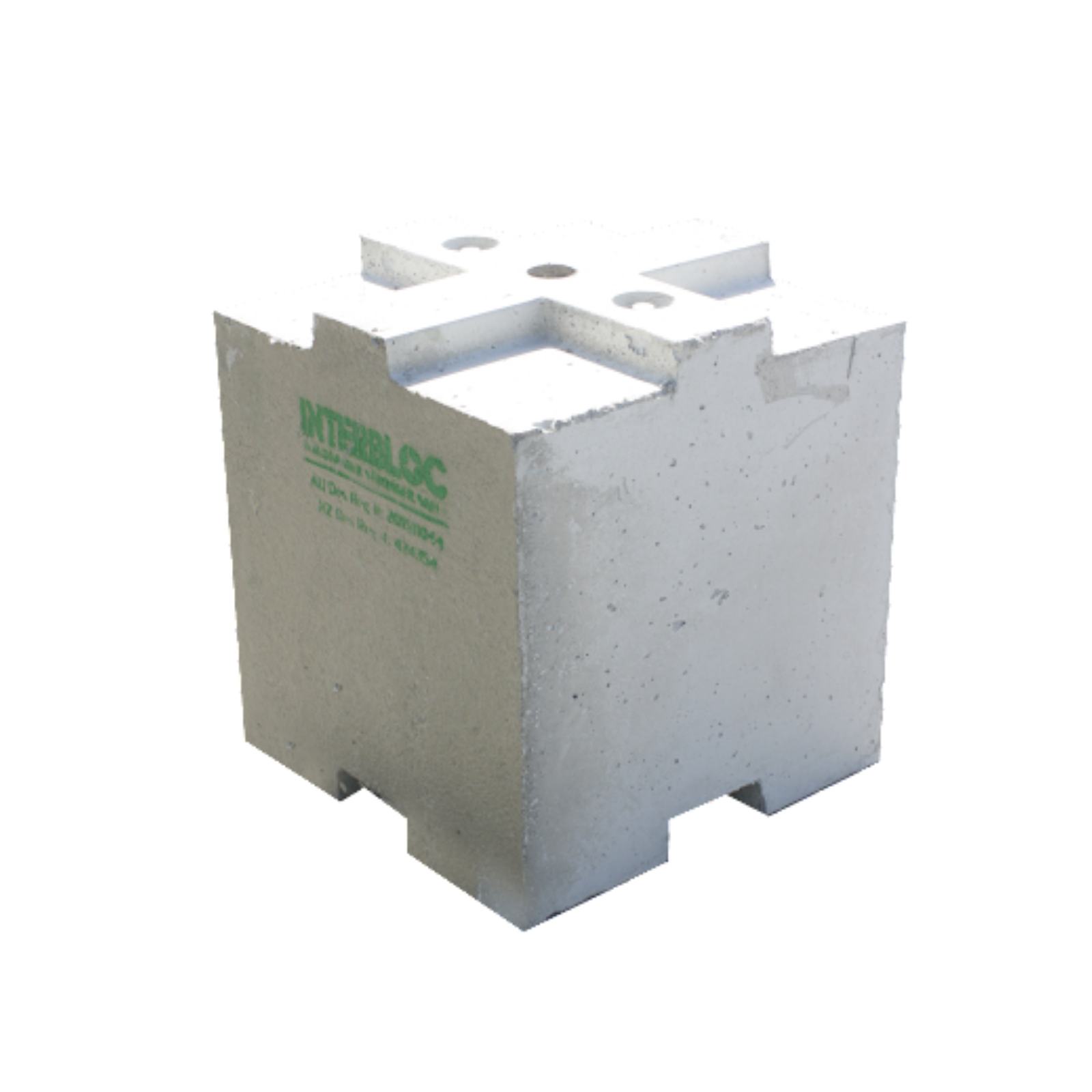 600 Standard Interbloc concrete block