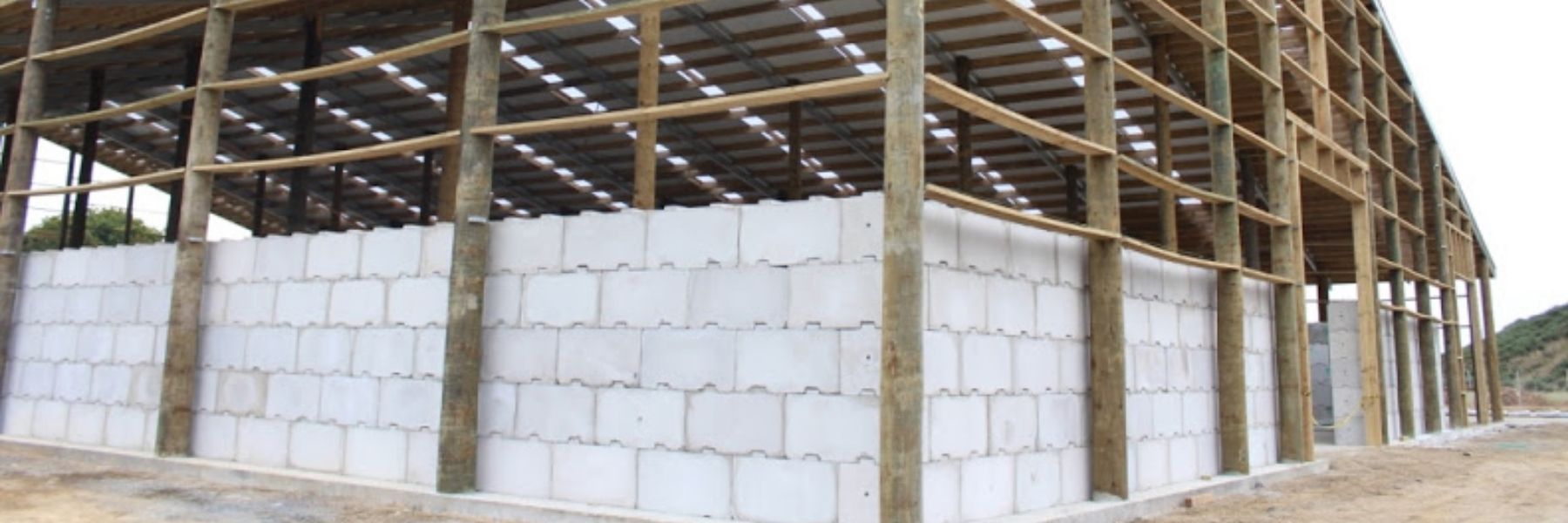 Interbloc concrete blocks for Ballance Agri-Nutrients
