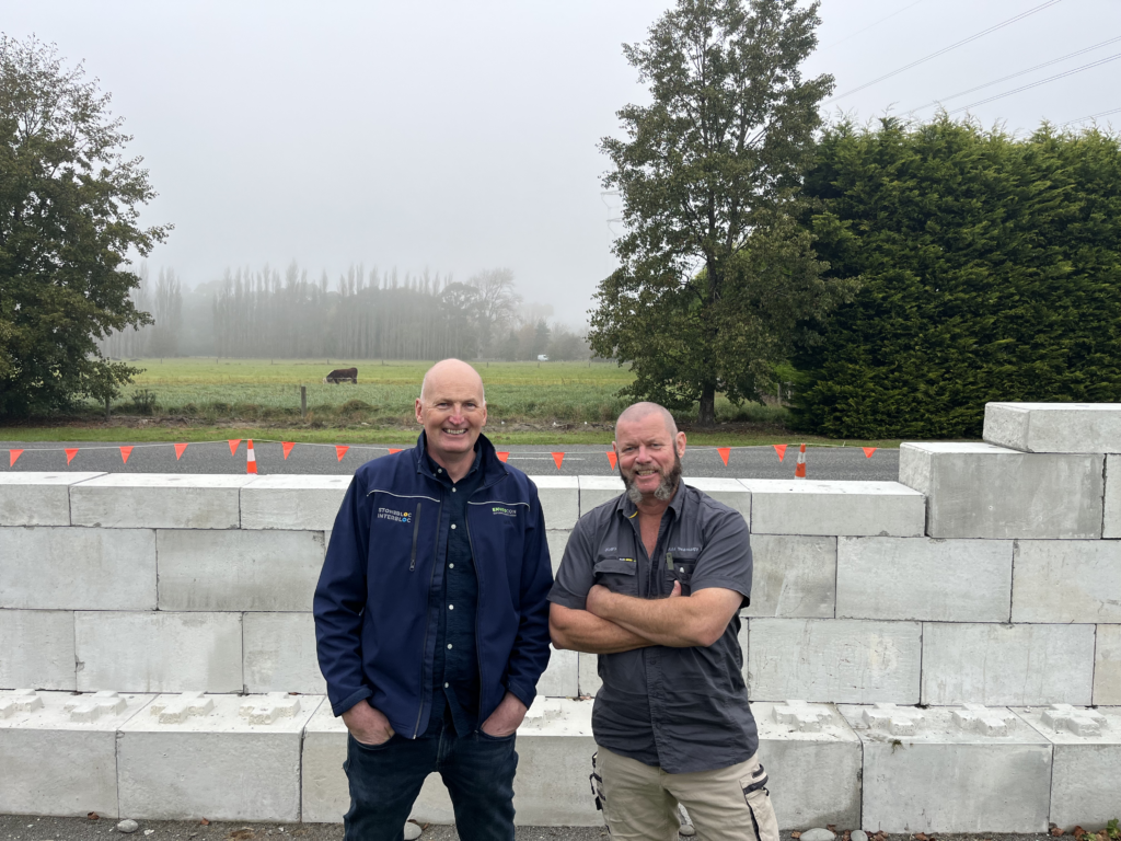A STONEBLOC WALL BUILT TO LAST A LIFETIME